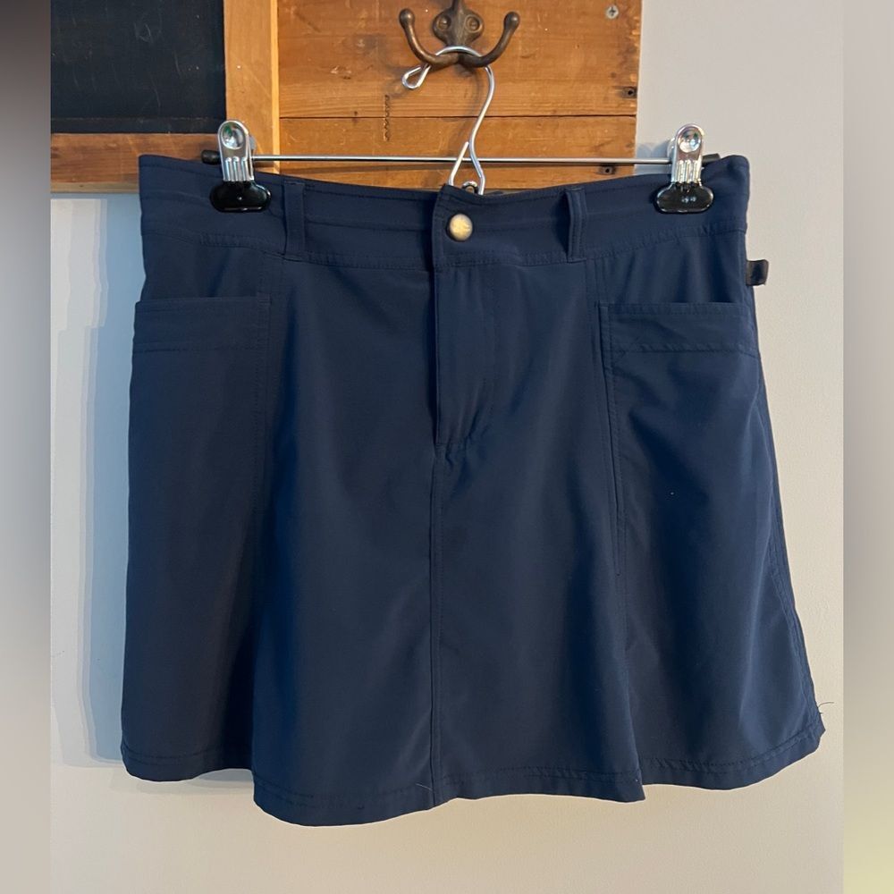 L.L.Bean Navy Athletic Skort Women’s 6 Regular Performance Hiking Outdoor